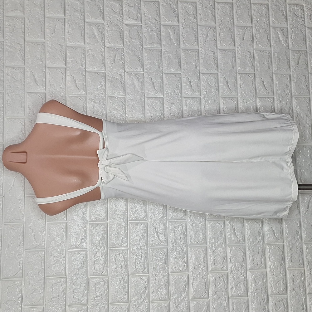 ATHLETA White Athletic Dress with Built in Bra - Picture 4 of 11